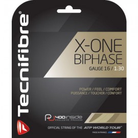 Cordage Tecnifibre X-One Biphase 1,30 - set 12 Mètres