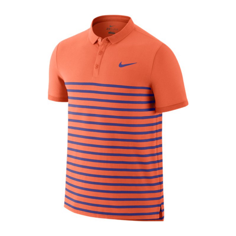 nike orange polo