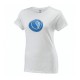 T-shirt Wilson femme heart ball Blanc