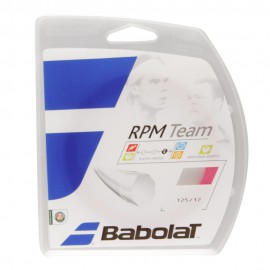 Cordage Babolat RPM Team 1,25 - Pink - set 12 Mètres