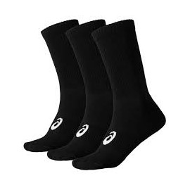 Asics chaussettes noires  - pack de 3 paires