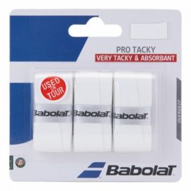 Surgrips Babolat - Pro Tacky  X3 - Blanc   