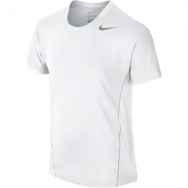 T-Shirt Technique Garçon Nike Rafa Eté - Blanc