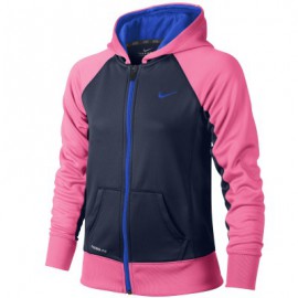 Sweat Nike à capuche zippé rose K.O 2.0