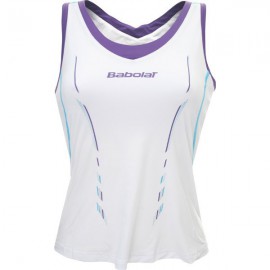 Débardeur Babolat Match performance - Blanc