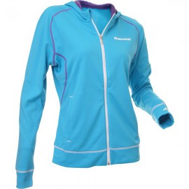 Sweat Babolat capuche Match performance - Turquoise