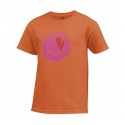 T-shirt Wilson Heart Tennis Ball - Corail 